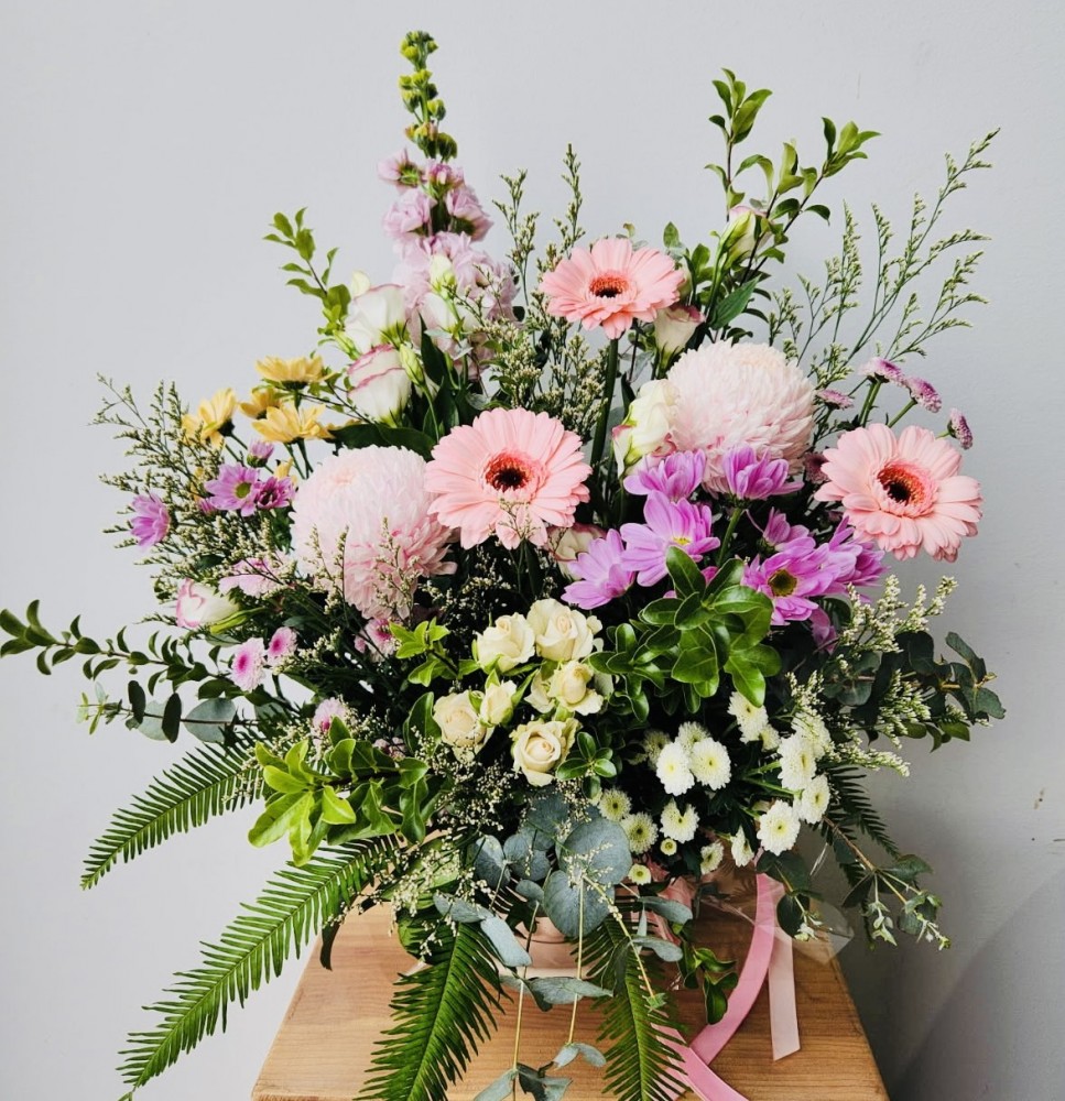 Pastel Teacup Arrangement